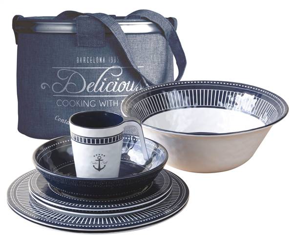 SET 6 PZ FLUTE CHAMPAGNE SAILOR