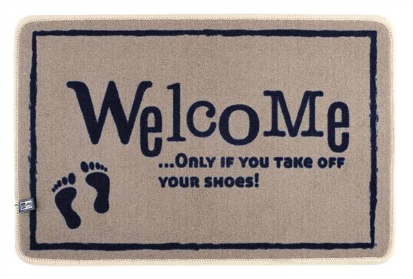 TAPPETO INGRESSO WELCOME SHOES