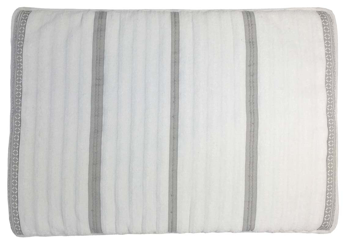 Tappetino Santorini Bianco C/onde