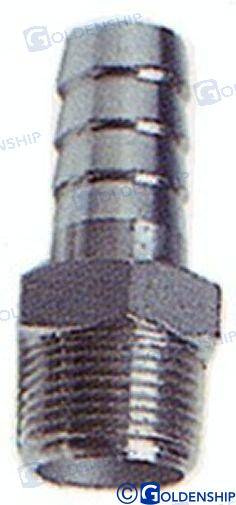 PORTAGOMMA MASCHIO 3/4" 25MM INOX