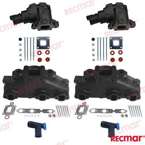 KIT SCARICO MCM GM 262 V6 2002 DRY