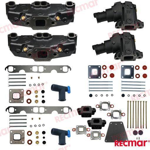 KIT SCARICO 2002+ GM305/350/377 V8 DRY