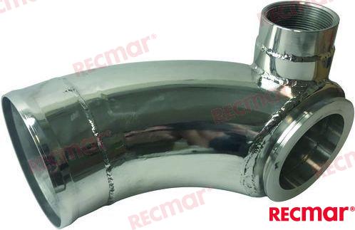 GOMITO SCARICO INOX 3830988 VOLVO