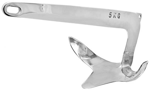 ANCORA BRUCE IN ACCIAIO INOX KG.5