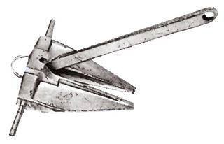 ANCORA IN GHISA ZINCATA KG.14