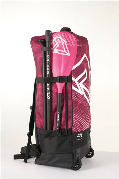 BORSA CON RUOTE 90 L RASPBERRY