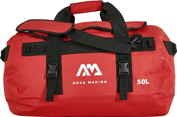 BORSA DA VIAGGIO 50L IMPERMEABILE RED
