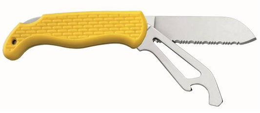 COLTELLO NAUTICA BOAT 2 GIALLO