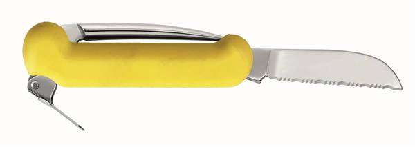 COLTELLO NAUTICA SAILOR GIALLO