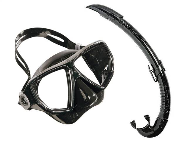 MASCHERA COMBO OYSTER LX BLACK