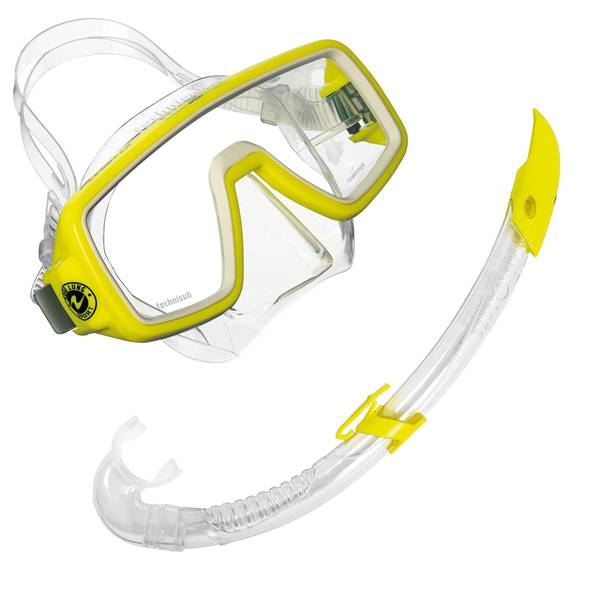 MASCHERA COMBO PLANET LX YELLOW