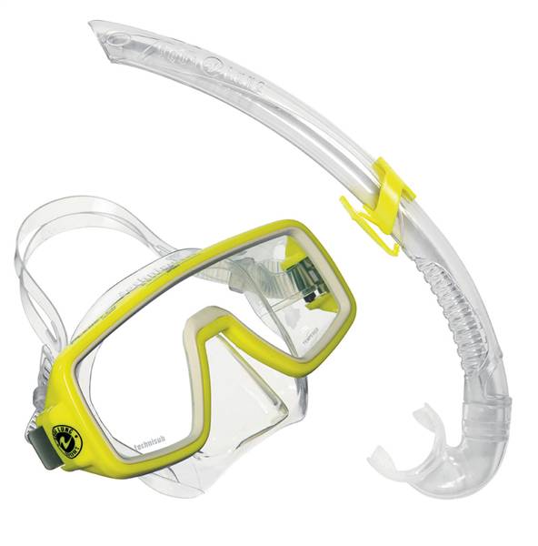 MASCHERA COMBO PLANET JR LX YELLOW