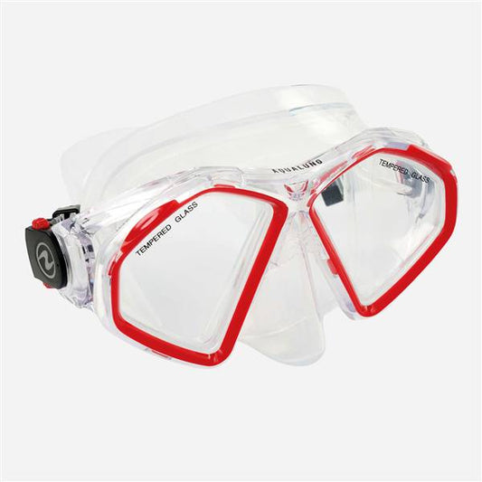 MASCHERA HAWKEYE TRANSP/RED