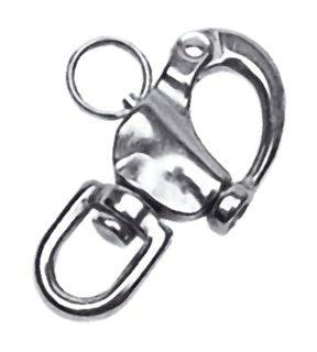MOSCHETTONE A SCATTO INOX MM.12