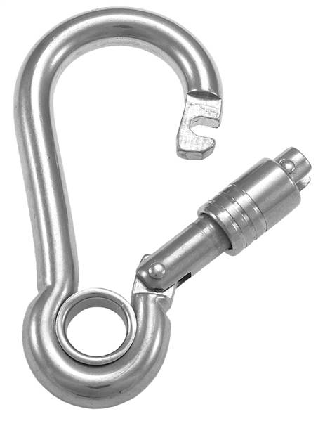 MOSCHETTONE INOX APERT.FUORI MM.100