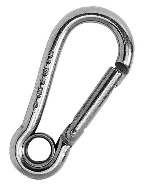 MOSCHETTONE AISI 316 MM.10,5 C/OCCHIO