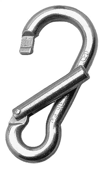MOSCHETTONE AISI 316 MM.8 LATERALE