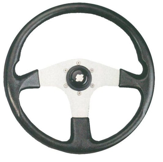 VOLANTE CORSICA B/S NERO/ARGENTO