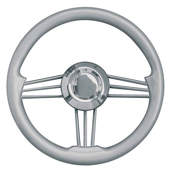 VOLANTE INOX IMPUGNAT.GRIGIO MET. CM.35