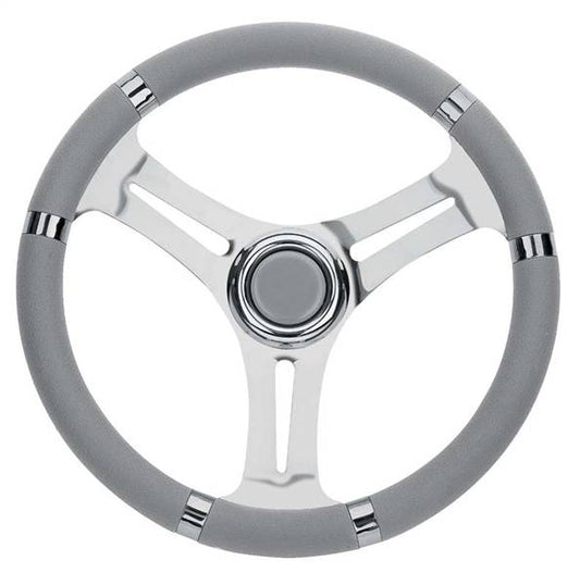 VOLANTE INOX IMPUGNAT.GRIGIO CM.35