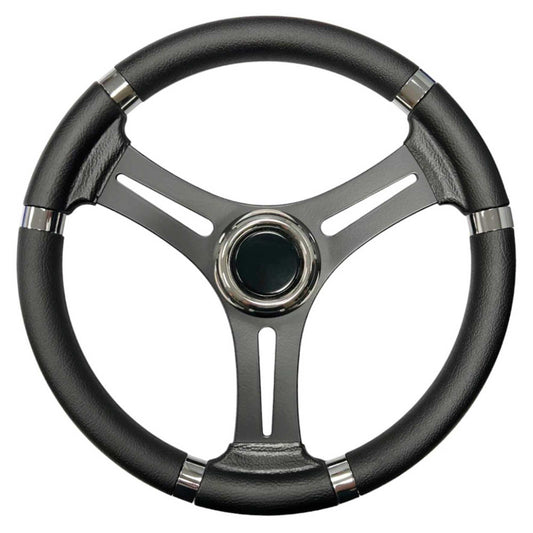 Volante Inox Nero Imp.pol.nero