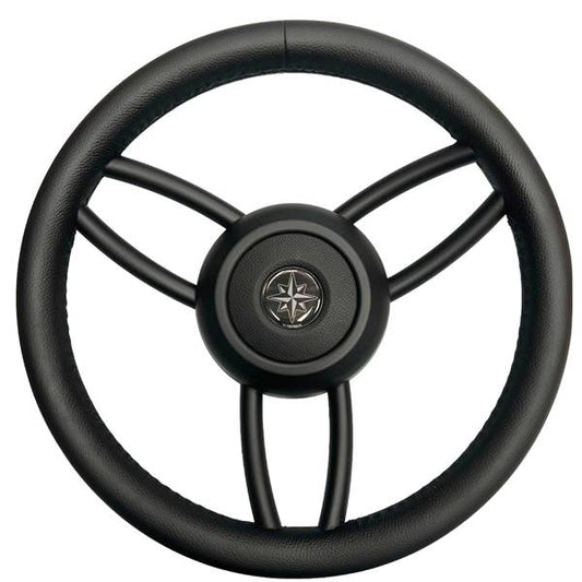 VOLANTE INOX NERO IMP.POL.NERO