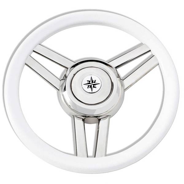 VOLANTE INOX IMP.POL. BIANCA