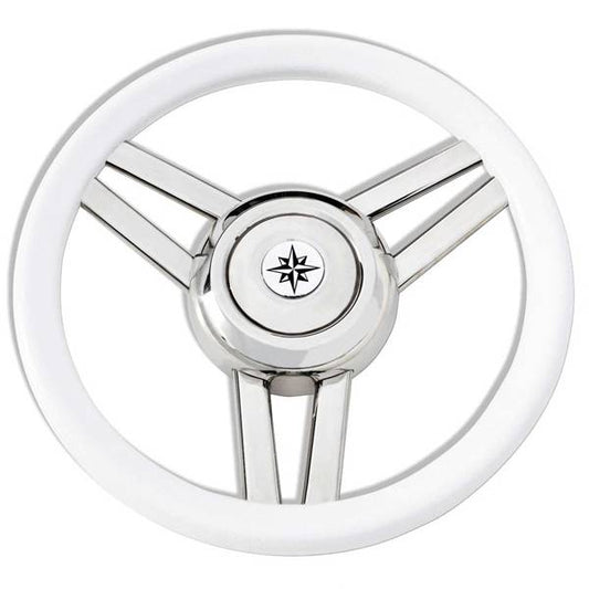 VOLANTE INOX IMP.POL. BIANCA