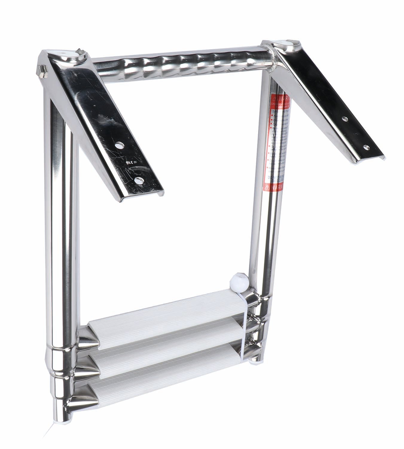 Scaletta Telescopica Inox C/maniglia 3gr