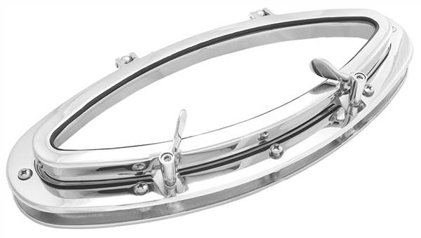 OBLO ELITTICO OTTONE CROMATO