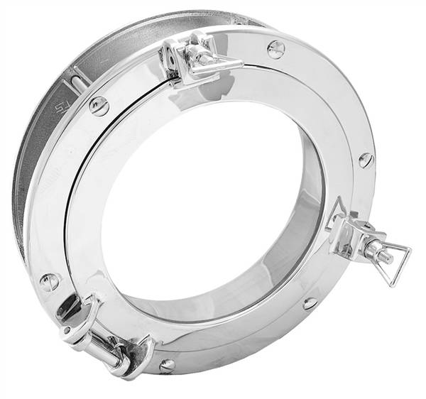OBLO TONDO OTTONE CROMATO