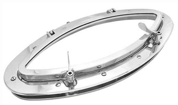 OBLO ELITTICO OTTONE CROMATO