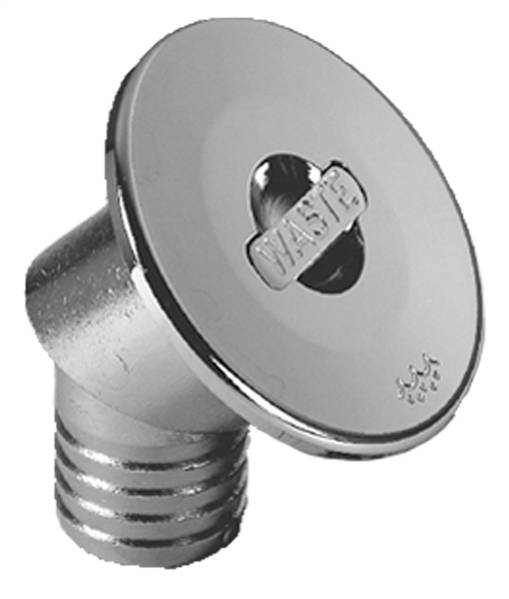 TAPPO WASTE INOX INCLIN.30°
