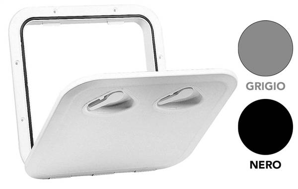 SPORTELLO TOP LINE 370X375 MM NERO