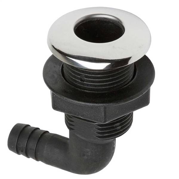 PASSASCAFO 9O° COLLARE INOX D.38
