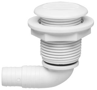 SFIATO PIATTO 90° BIANCO