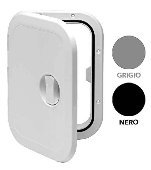 SPORTELLO RETTANGOLARE GRIGIO