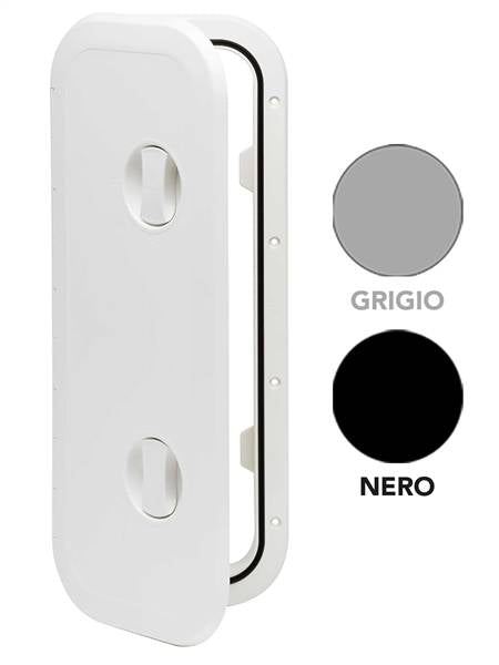 SPORTELLO RETTANGOLARE NERO