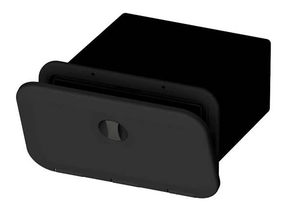 SPORTELLO C/CONTENITORE NERO