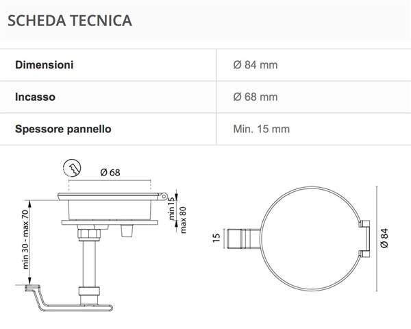 CHIUSURA A FILO SEMPLICE