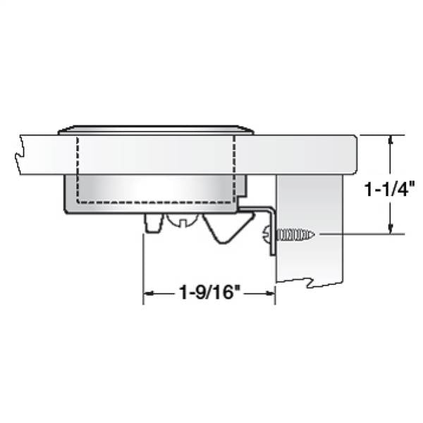 CHIUSURA INOX ATTWOOD