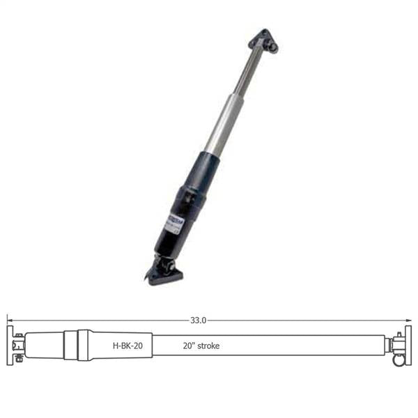 ATTUATORE LECTROTAB 20"/508 MM. 12V