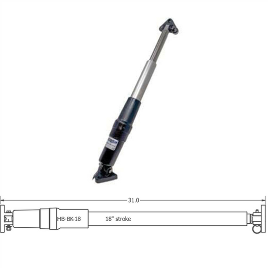 ATTUATORE LECTROTAB 18"/457,2 MM. 24V