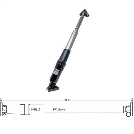 ATTUATORE LECTROTAB 18"/457,2 MM. 24V