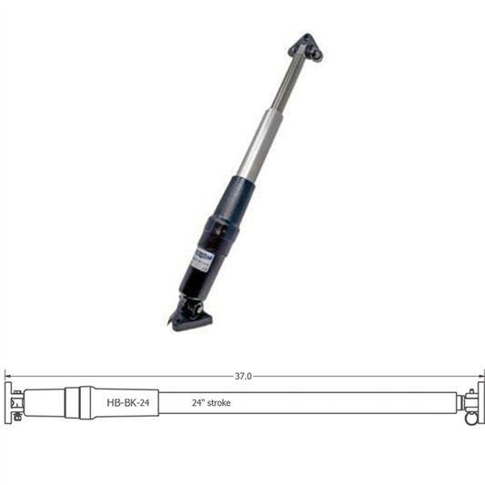 ATTUATORE LECTROTAB 24"/609 MM. 24V