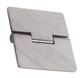 CERNIERA A FILO ACCIAIO INOX 70X65