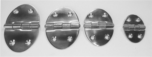 Cerniera Inox Ovale Mm.51x35