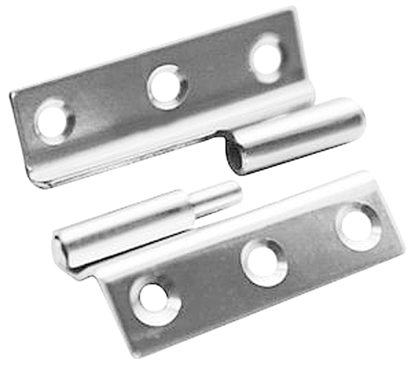 CERNIERA INOX SFILABILE DX