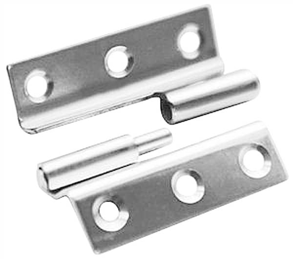 CERNIERA INOX SFILABILE DX
