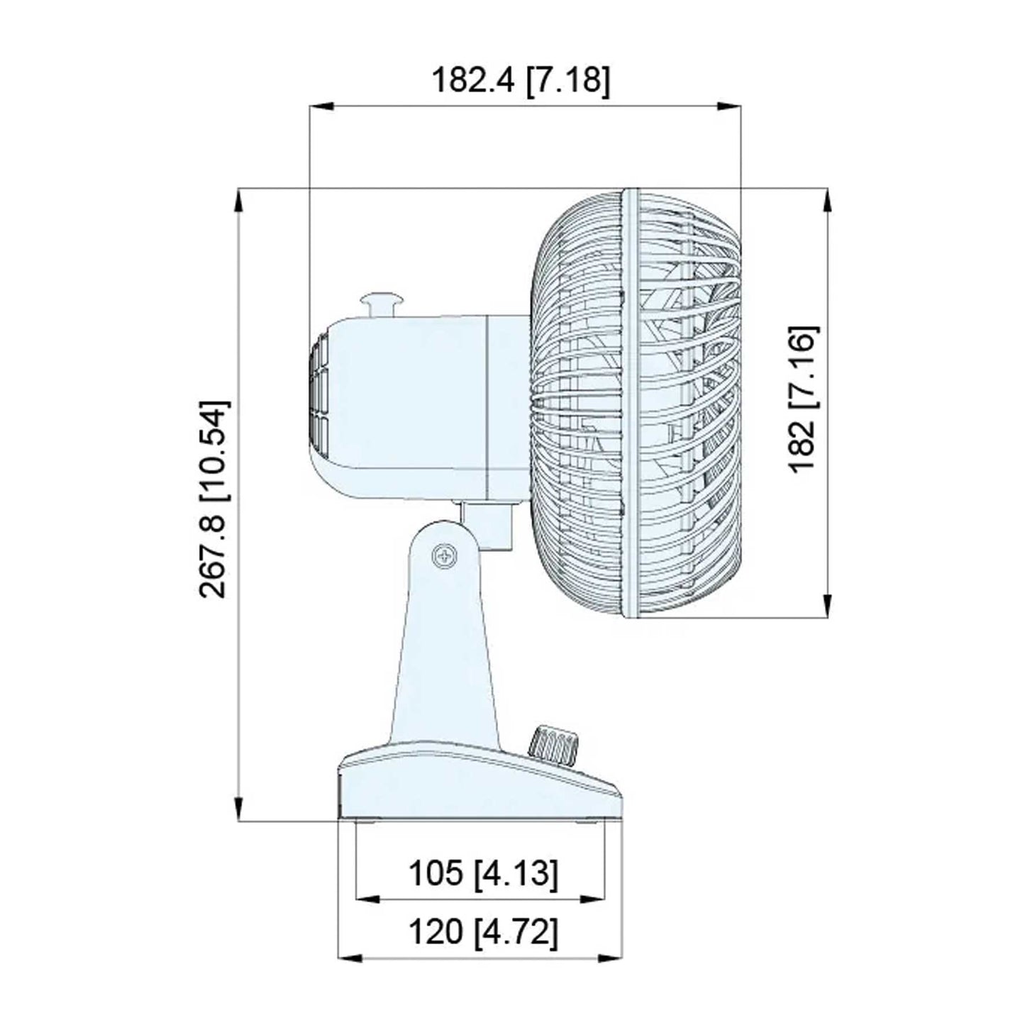 Elettroventilatore Regolabile Tmc 12v